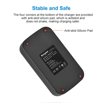 KingMa GP11 1170mah Li-ion Battery and Charger Set for GoPro Hero 9/10/11/12 Cameras Battery detail image