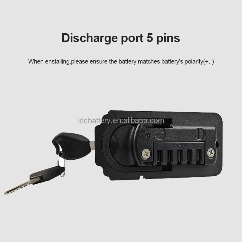 Dch 006 48v 14ah 430mm Ebike Battery Dch 006 48v 10.4Ah Battery