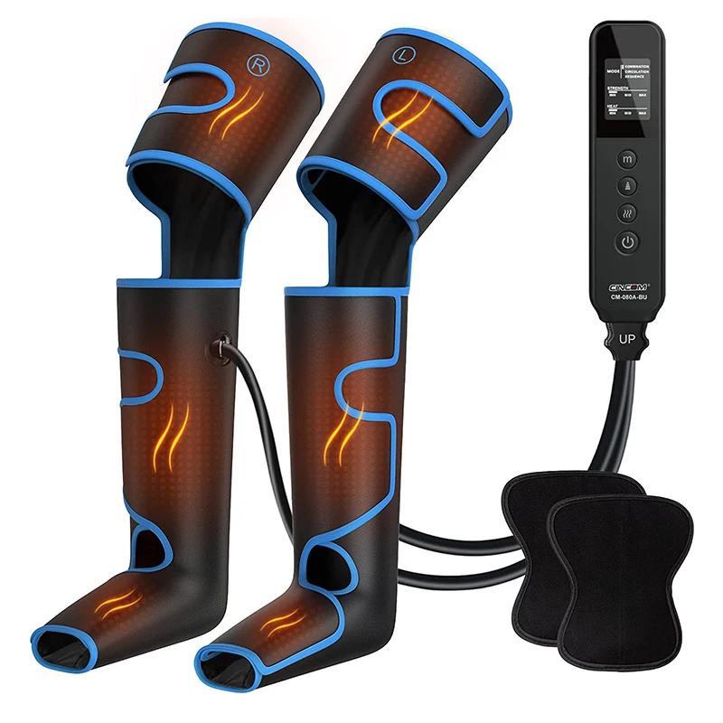 Cincom Full Leg Massager With Heat Air Compression Leg Massager For Circulation Calf And Leg