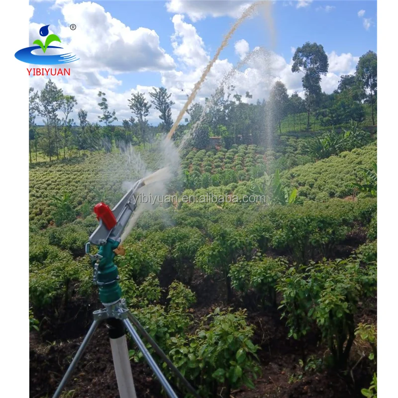 Garden Sprinkler Py 30 Metal Rain Gun 1.5 Brass Impact Sprayer 360 Model Farm Farmland Agricultural Irrigation System