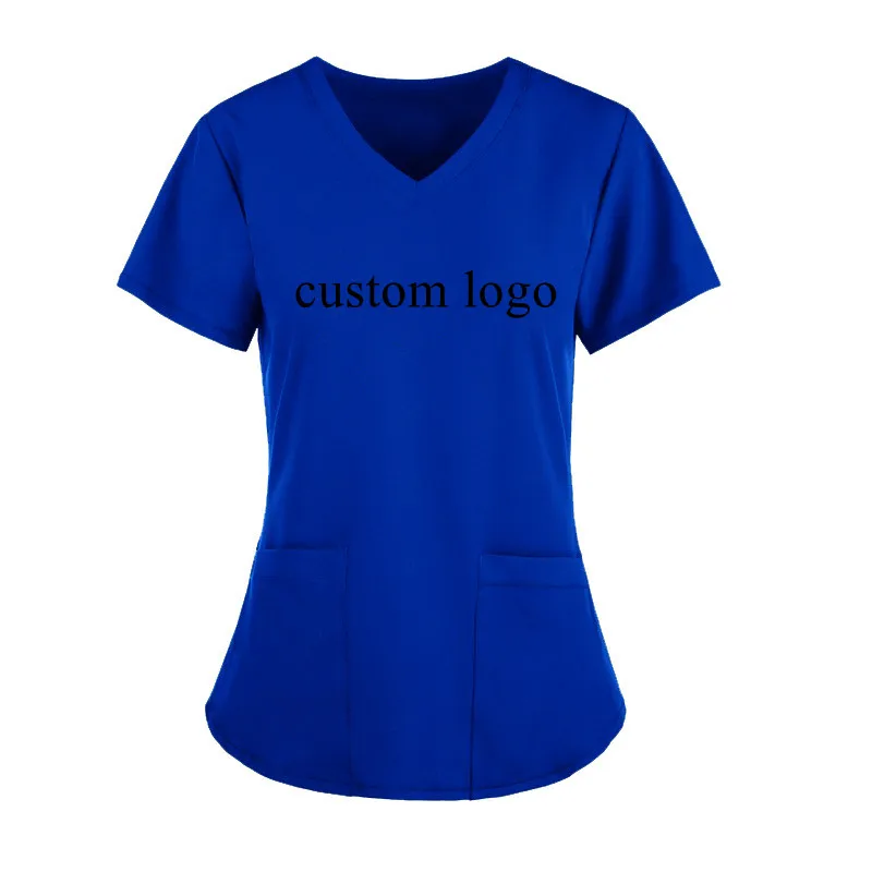 Fashion Nurse Uniform Scrubs Receptionist Nursing Sets Medical Hospital