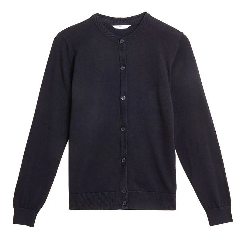 2022 Fashion Students' Sweater Pure Cotton Custom Logo Girls' School