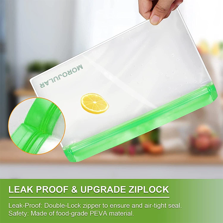 ЭК. Чист. Пакеты для хранения пищевых продуктов сэндвичей peva многоразовый пакет замороженных закусок пищевой герметичный