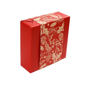 Custom Vintage Luxury Kraft Paper Roll for Christmas Birthday Gifts Resin Vintage Wrapping Paper Christmas Luxury Packaging