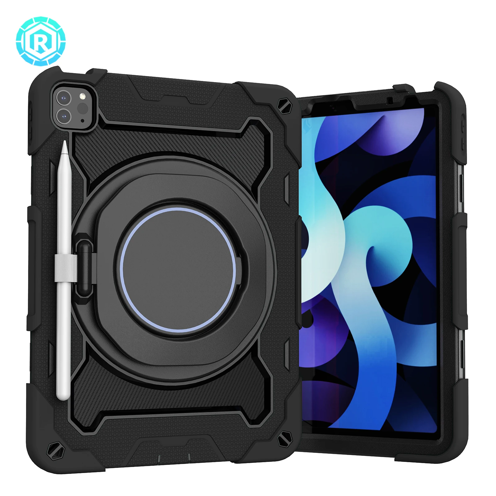 Новый дизайн, Броня Roiskin для Samsung, чехол для планшета с держателем ручки, подставкой и плечевым ремнем, разные цвета для планшета iPad Pro