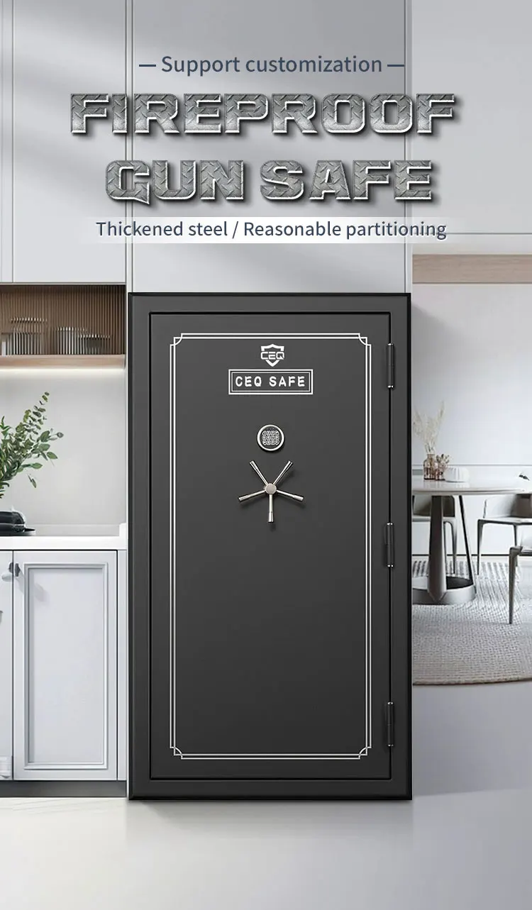 Burglar Fireproof Safe Box China Hight Quality Customized Electronic Digital Lock Safe Cabinet manufacture