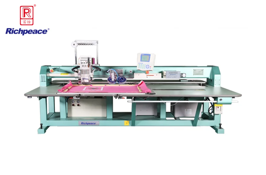 Richpeace Computerized Mixed Rhinestone Embroidery Machine