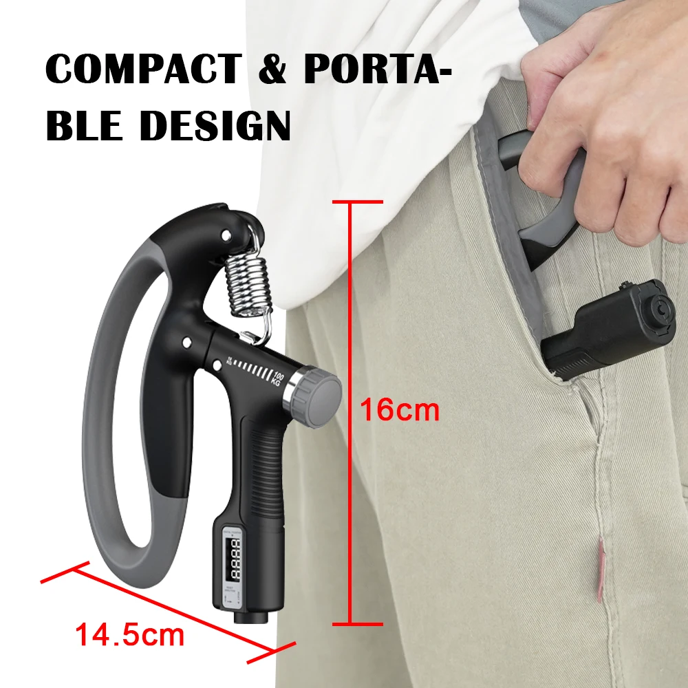 Innstar Hand Grip Strengthener Forearm Exerciser Finger Trainer 10