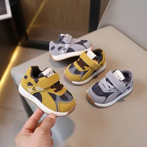 Spring and Autumn Breathable Kids Soft Non-Slip Walking Casual Shoes Baby Boy Girl Toddler Walking Running Shoes