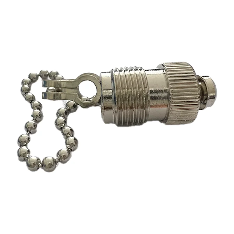 product tnc female dust cap with chain external thread tnc female dust cap with chain-1