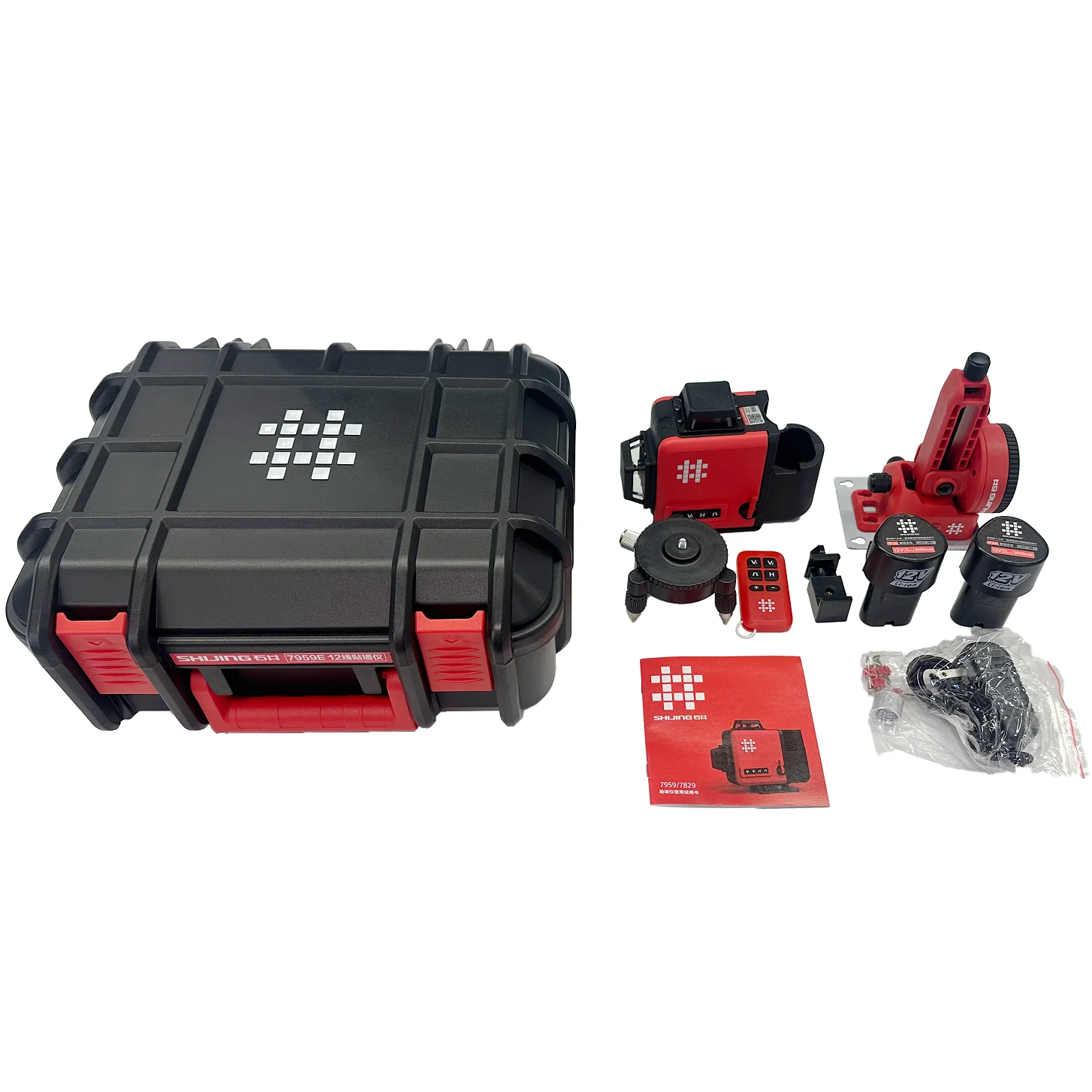 Shijing 12-Line Infrared Laser Level - Precision & Durability