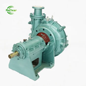 Single Suction Straight League Type Slurry Pump 100m3/h Flow for Wastewater Treatment