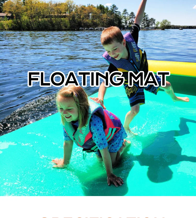 Wholesale 3 Layer Large Xpe Foam Swimming Pool Water Pad Floating Mat