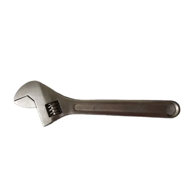 Oak Brand  Hot Selling Styles, Factory Direct Sales 100% Non Magnetic Titanium Tools Adjustable Wrench 12" for MRI