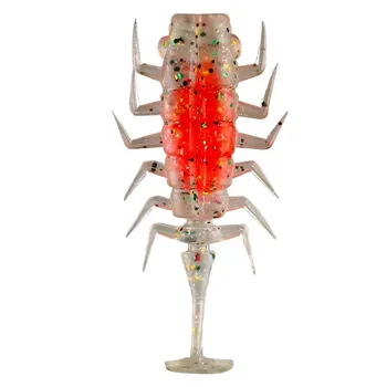 Cheery Palmer 5cm 2g Bionic Fishing Plastic Swimbait Worm Lure 5 Colors TPR Soft Bait Artificial Soft Bait for Prawn Lure – Soft Lure – view 5