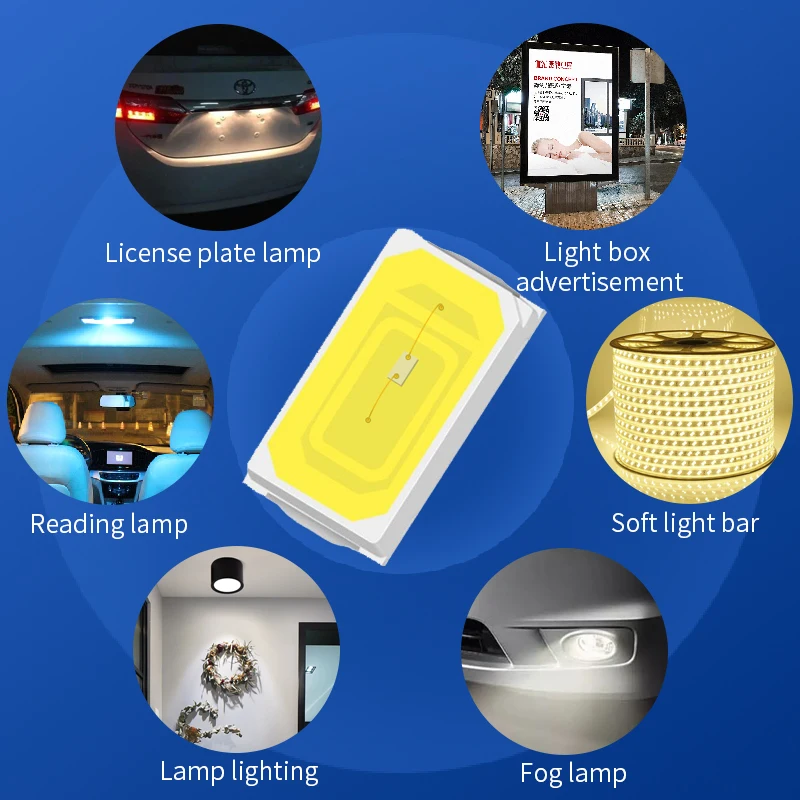 New Designed Light Emitting Diode Epistar Chip 5730 Apa Strip Specification Smd Led for Focos Leds
