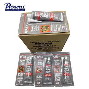 In Stock Super Waterproof Sealing 100% Silicone Gasket Maker Grey 999 Sealant for Abro Stiffer Operating Safe Car Genuine New