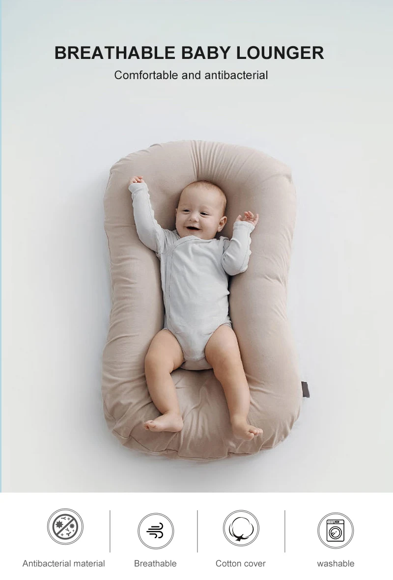 Baby Bed Nest Lounger With Cover