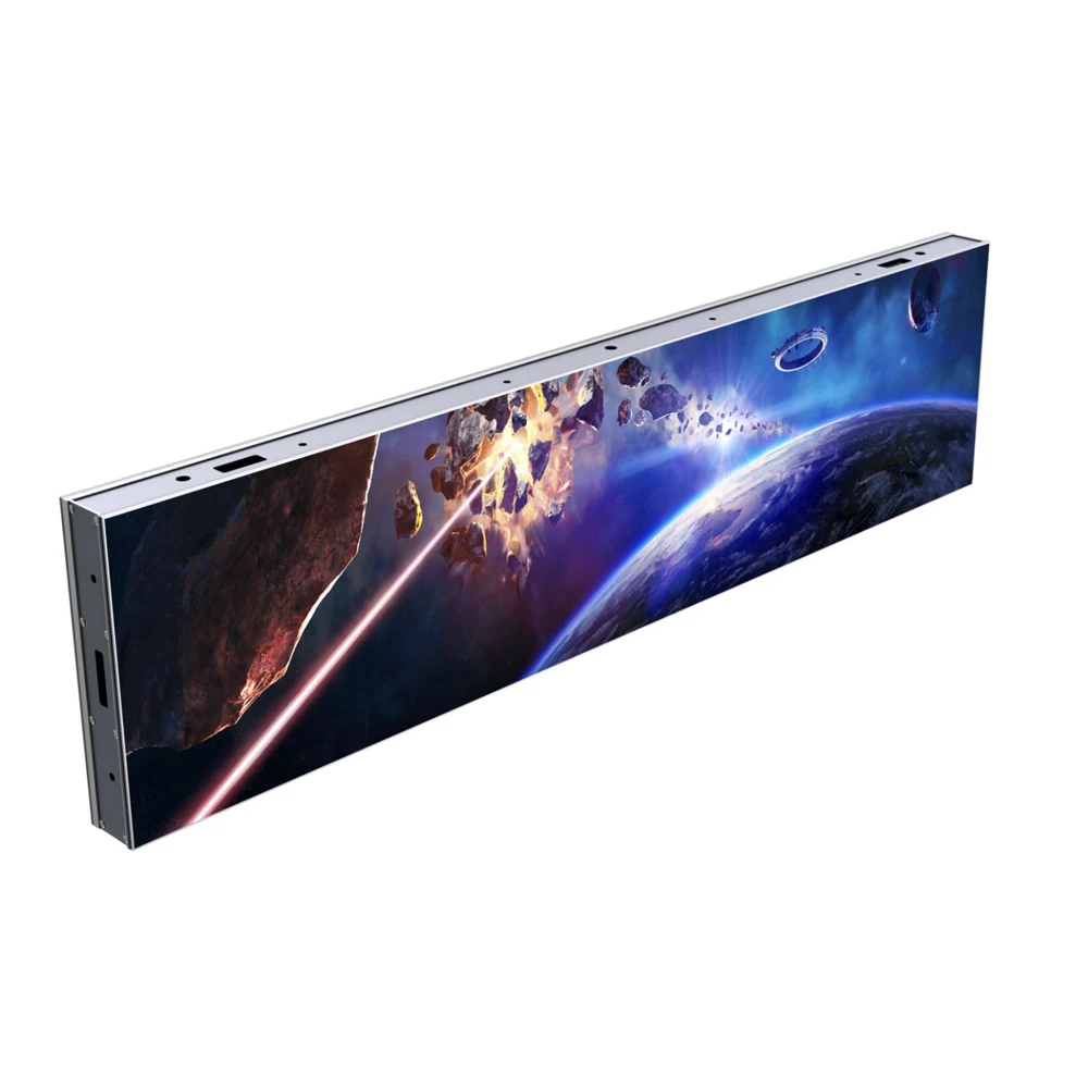 Led Screen Alibaba 1000 x 250mm P2.5 Double Sided LED Advertising Board Video Wall Display ...