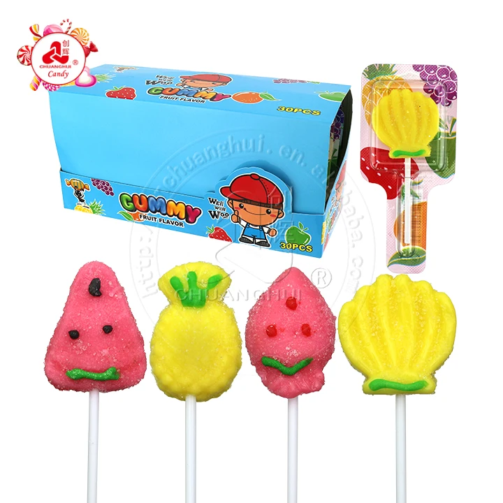 fruit lollipop