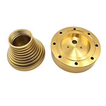 High Precision Brass CNC Machined Parts | C36000 Cartridge Components