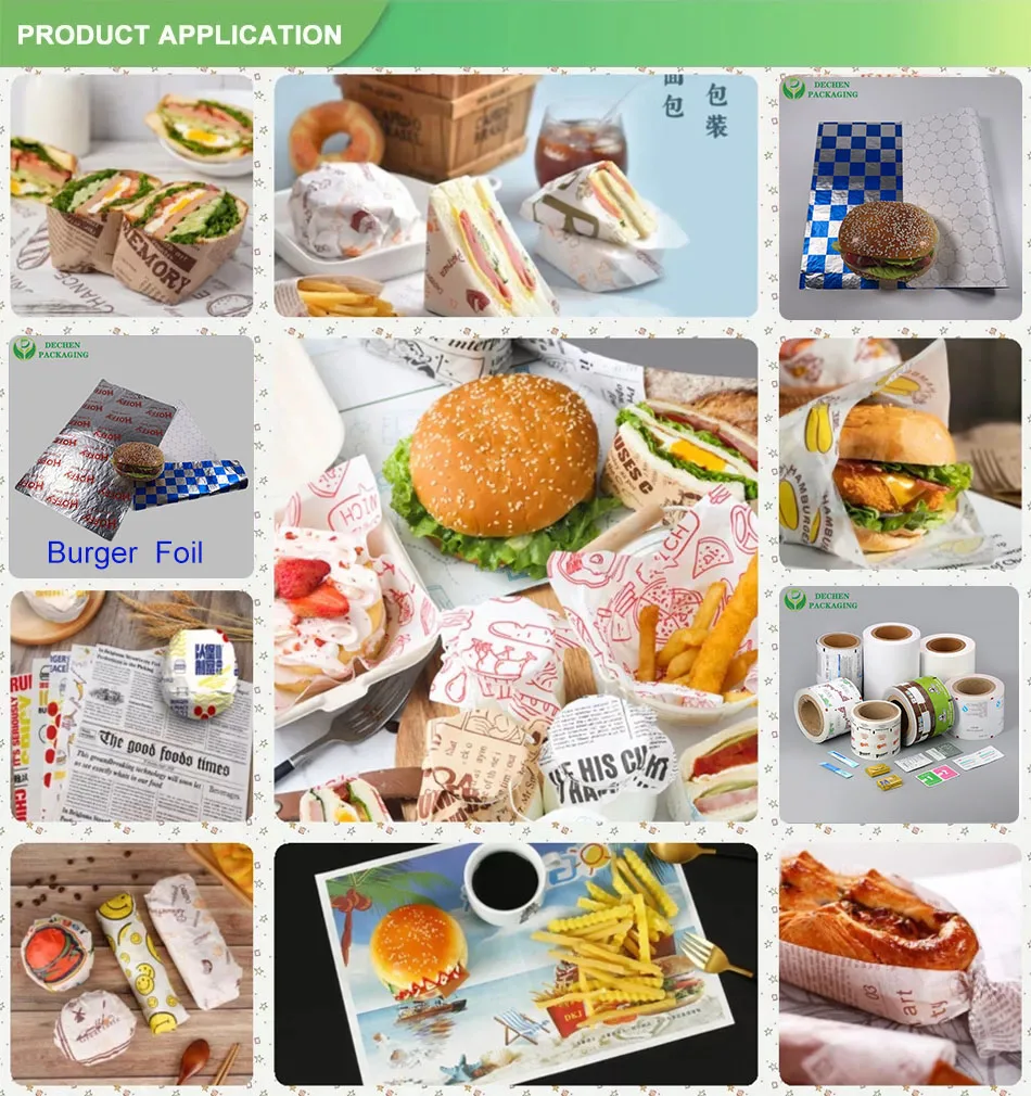 Waxed Greaseproof Paper Deli Paper Sheets, Paper Liners for Food Basket,  Cooking - China Hamburg Paper, Custom Greaseproof Paper