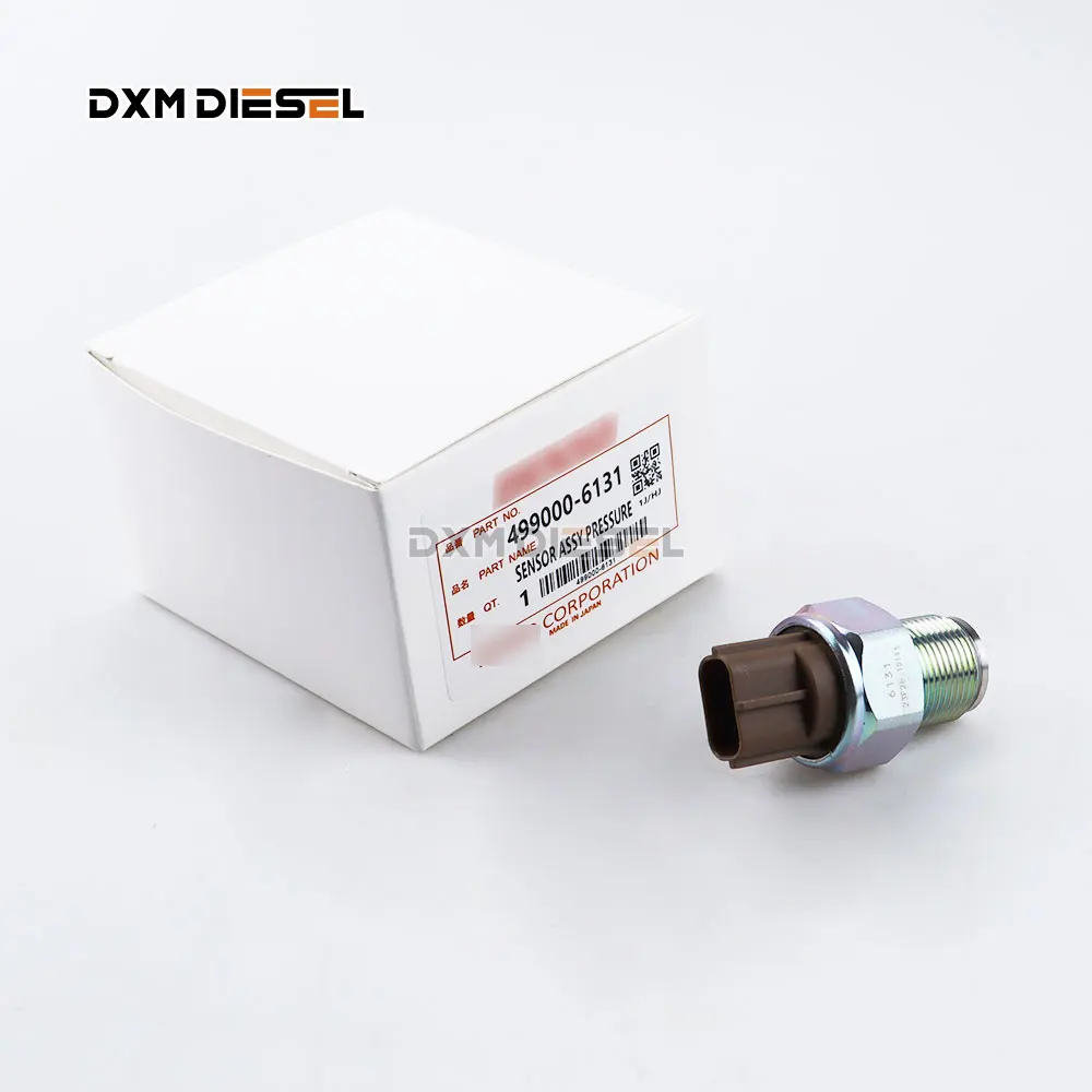 DXM Fuel Rail High Pressure Sensor 499000-6131 For Isuzu engine manufacture