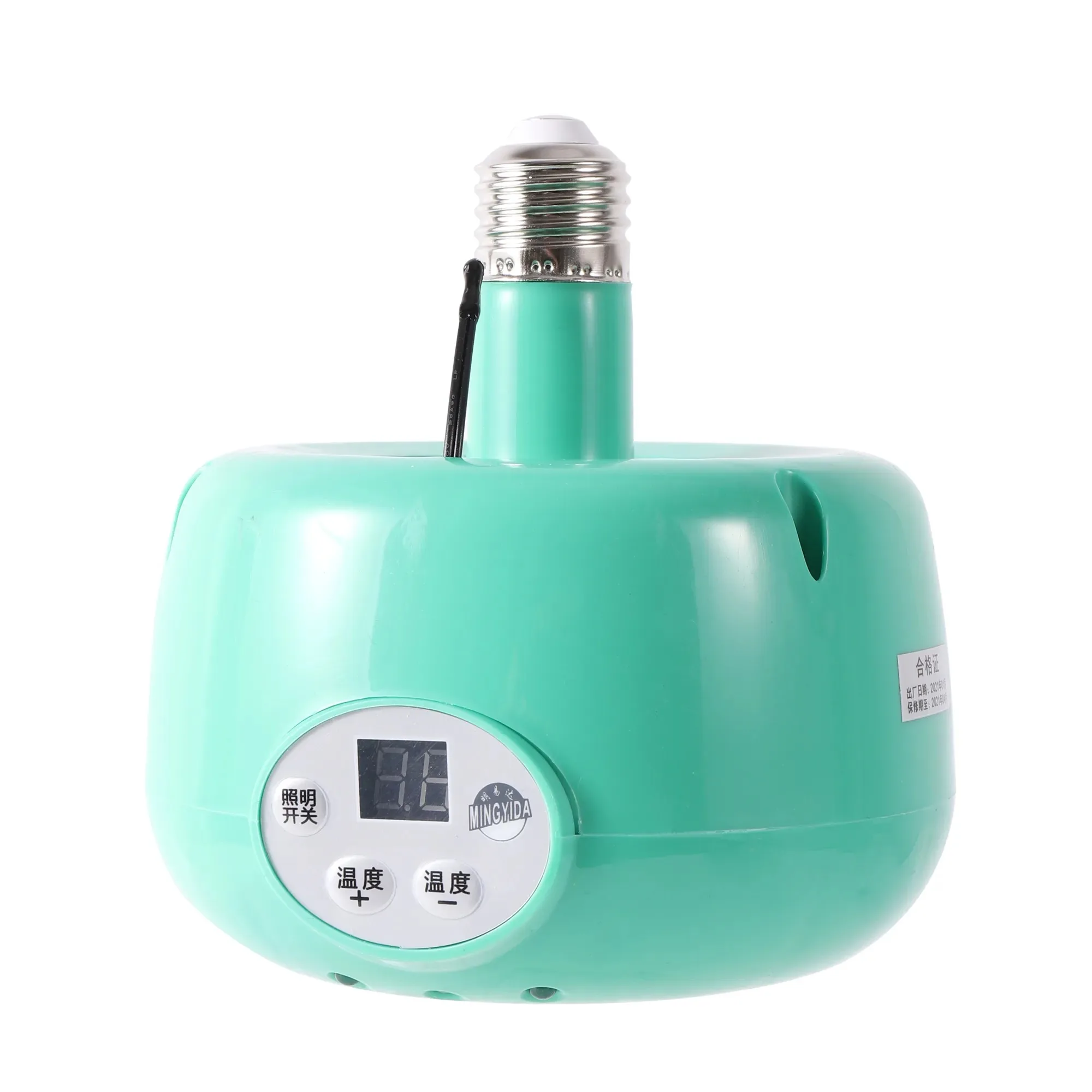 Lampada Riscaldante A LED Per Bestiame 220V E27 – Controllo Intelligente Temperatura 28-35°C Per Pulcini, Pollame, Rettili E Animali Da Stalla
