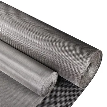 Hot Selling High Quality Stainless Steel Wire Braided Mesh 304 304L 316 316L Square Metal Mesh Plate Cut and Bended to Order