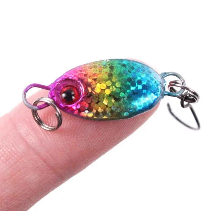Tinplate Trout Spoon Metal Fishing Lures