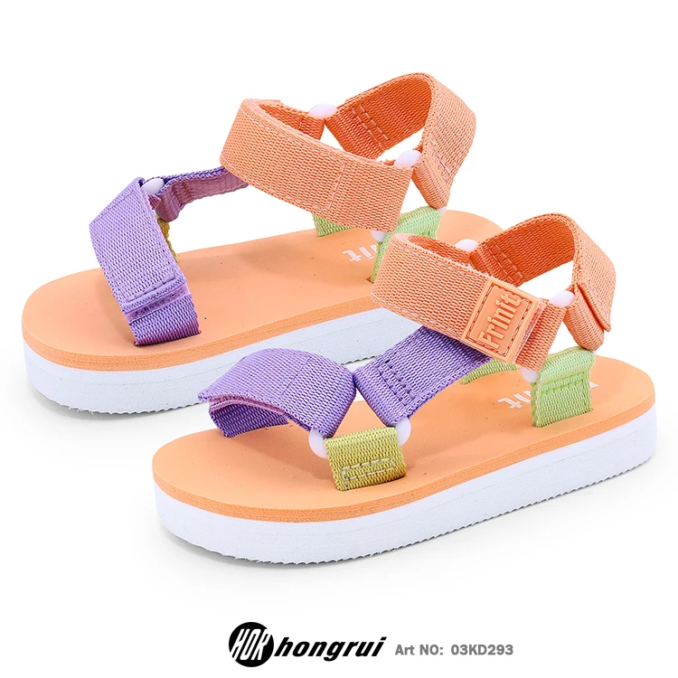 Oem Outdoor Baby Wholesale Kids Platform Sandals Design Children