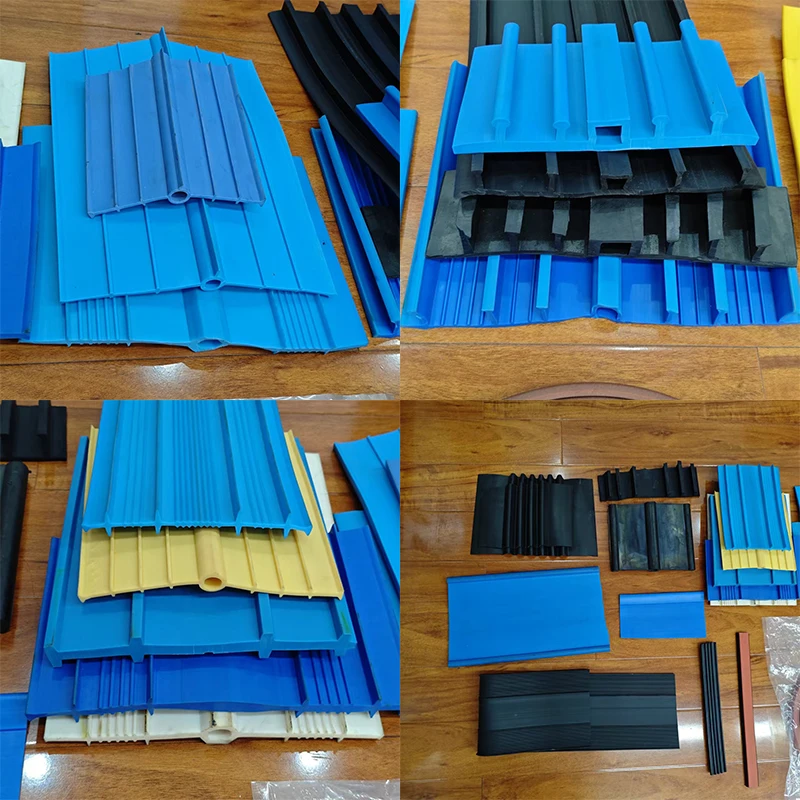 Buried Rubber Waterstop Pvc Plastic Water Stop for Wall Junction Center Buried Pvc Waterstop with Center Bulb