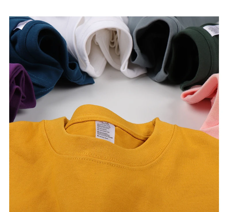 Baggy T-Shirt Organic Cotton Yellow