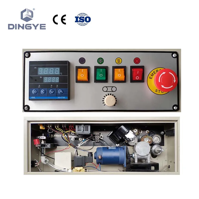 Автоматический ленточный герметик для газовой промывки DBF1000AN, непрерывная надувка пленки, упаковочная машина с азотным наполнением