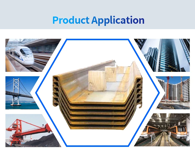 Big Supplier of Hot Rolled U &Z Type Steel Sheet Piling Pile for Construction Best Seller in the Philippines details