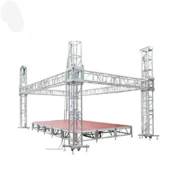 Business Trade Show Truss Portable Stage Roof System Stage Display Truss Light Speaker Truss for Wedding Events Concert