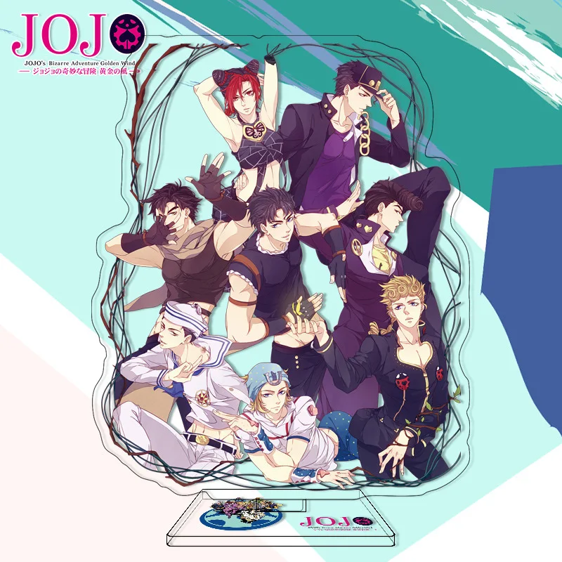 JoJo Bizarre Adventure Part 6 Characters Anime Figure Acrylic Stand De