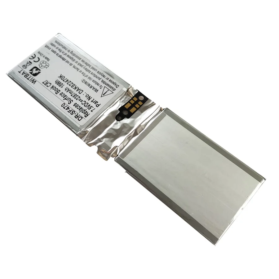 DAK822470K for Microsoft Surface Book CR7 G3HTA020H Tablet PC battery