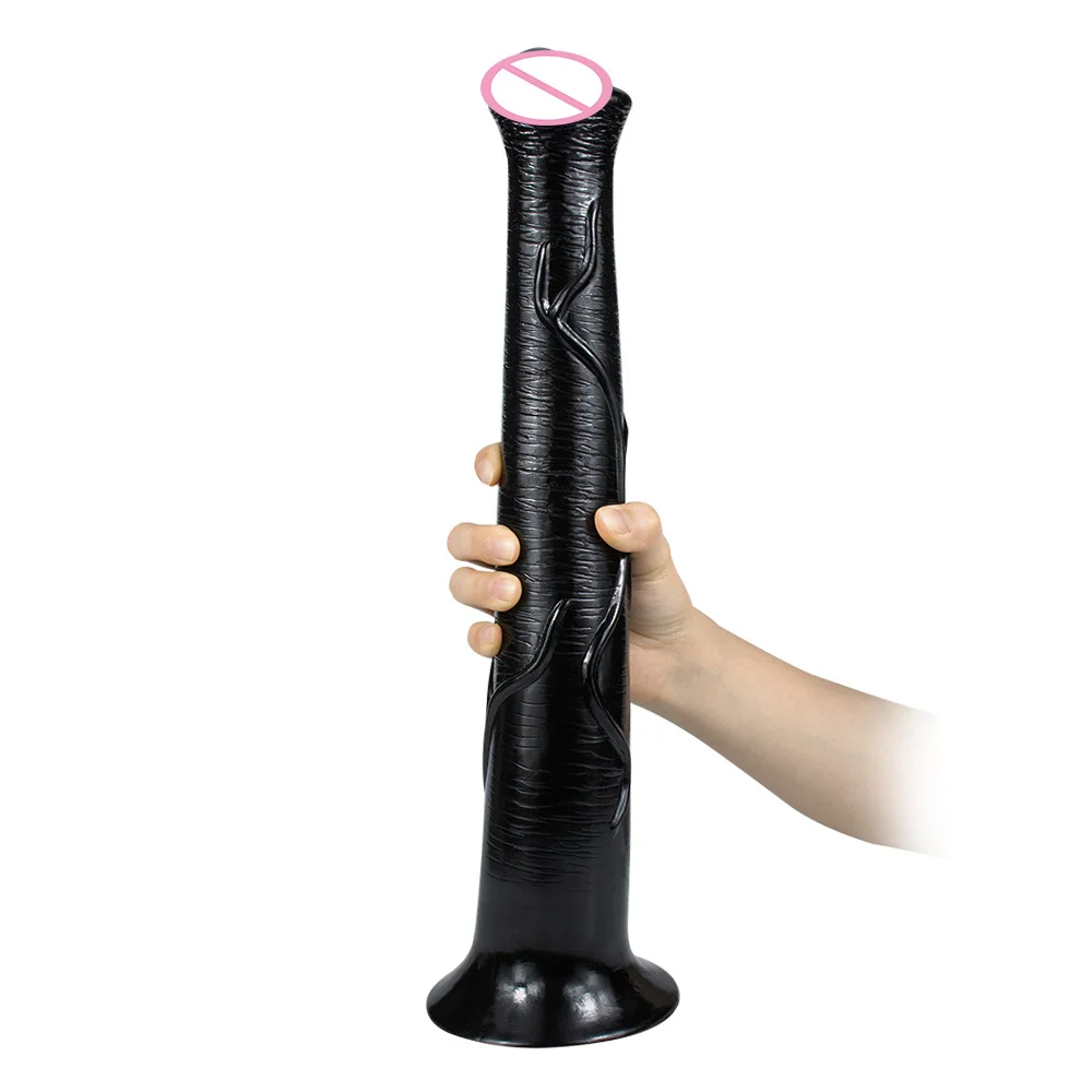 FAAK Sex Shop 40CM Super Long Huge Realistic Horse Realistic Dildos for Women With Suction Cup Animal Dildo Female Masturbation