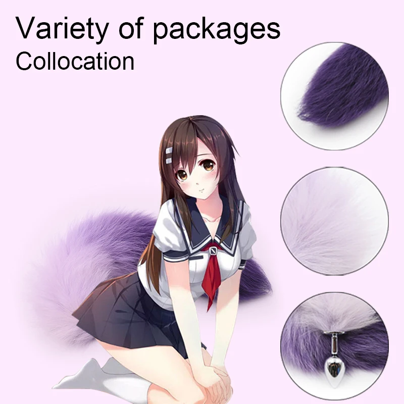 Sexy Fox Metal Butt Plug Tail Set - Anime Sexy Cosplay BDSM Toys for  Adults, Perfect for Halloween Couples and Cosplay Events