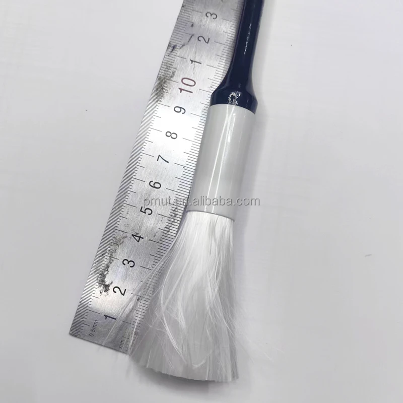 Long-Lasting PVC Container with Plastic Fiberglass Brush Flat Wood Handle for Nail Use FBI Forensic Fingerprint Powder