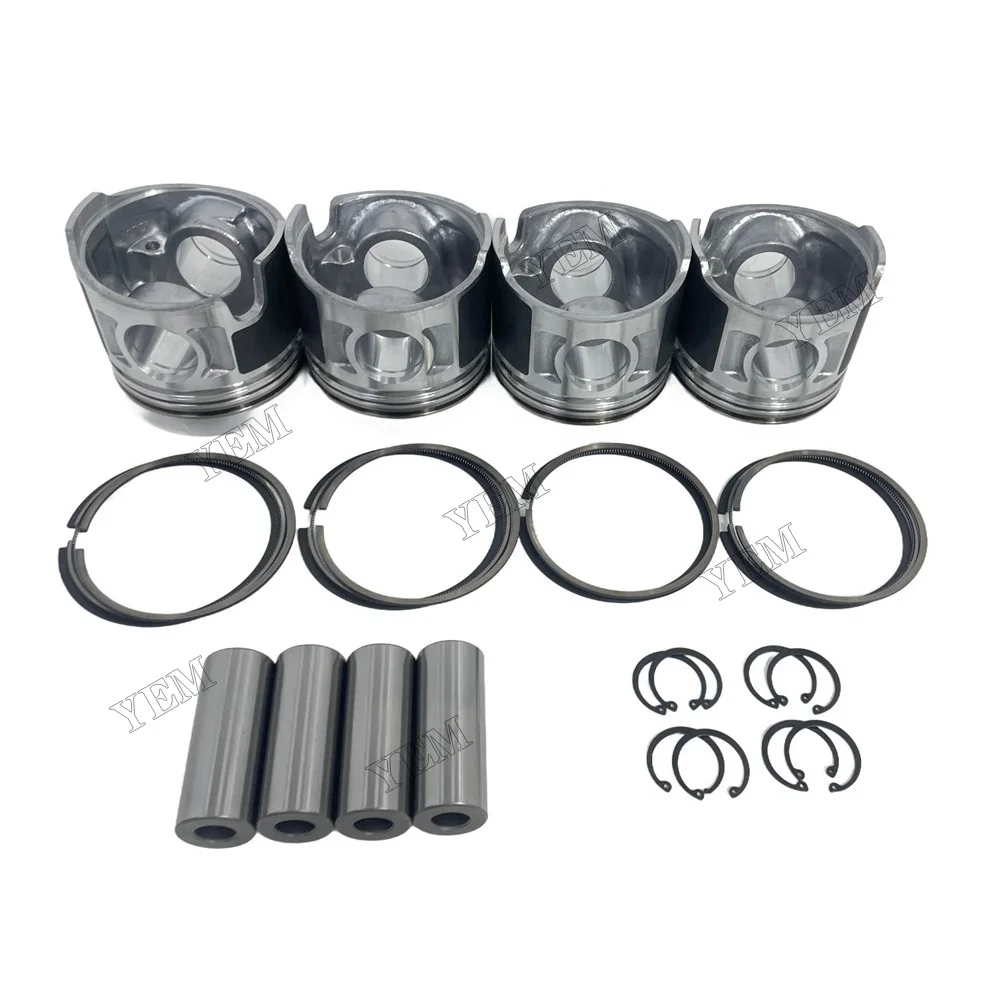 Piston Rings Set Fit for Mitsubishi D04F Engine Parts 6