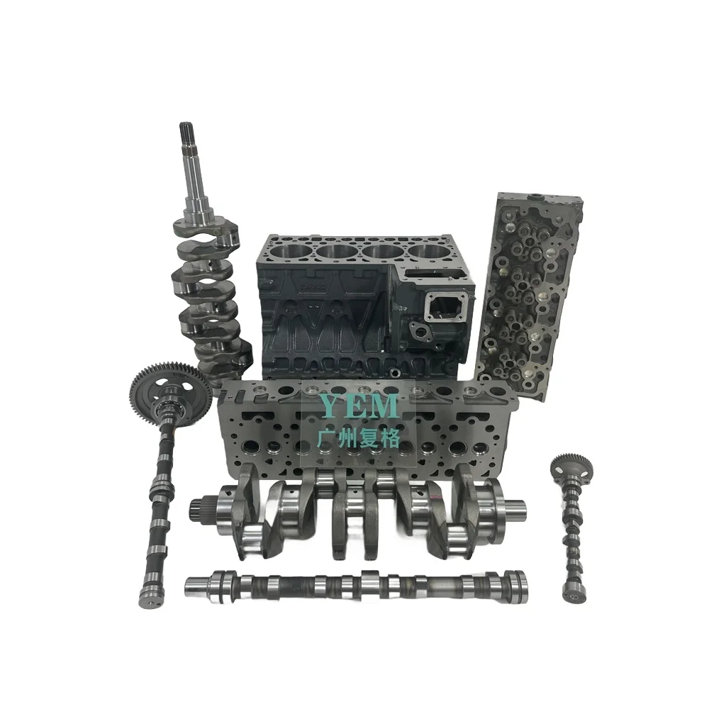 ZB600 Cylinder Block Cylinder Head Crankshaft Camshaft for Kubota China Engine Parts Supplier