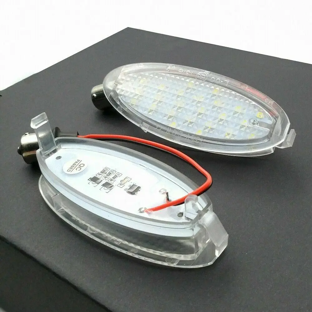 Feu LED De Plaque D'immatriculation Pour Opel Astra, Corsa, Agila, Vectra - 24 LED, 7000K