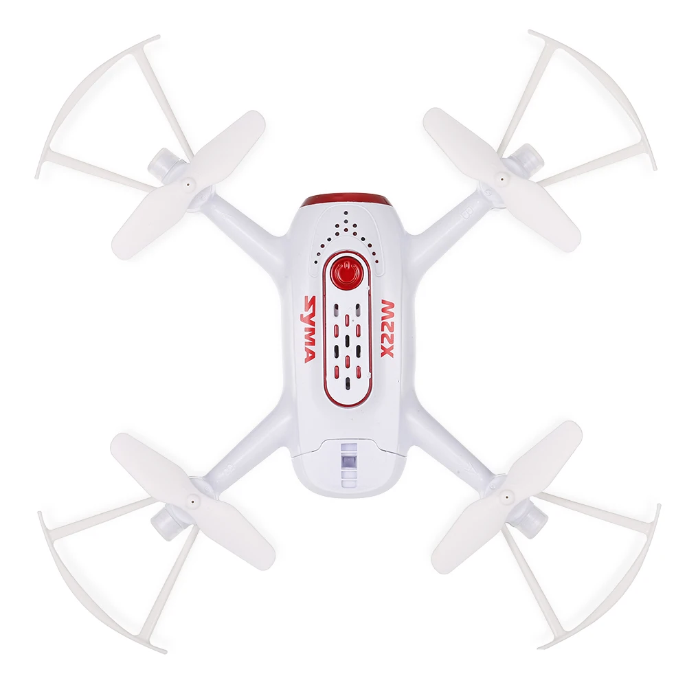 SYMA X22W ミニドローン カメラ付き 無頭モード 初心者向け 10-20分飛行