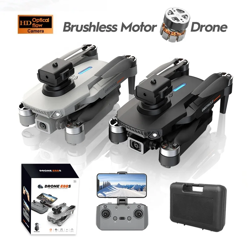 E88SブラシレスモータードローンHDデュアルカメラ障害物回避UAV E88SブラシレスモータードローンHDデュアルカメラ障害物回避UAV