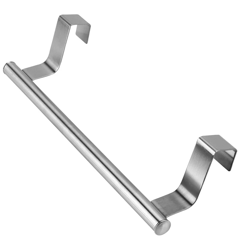 Wall Mount Black Single Towel Bar Rack Stainless Steel Bathroom Towel Bar Heavy Duty Towel