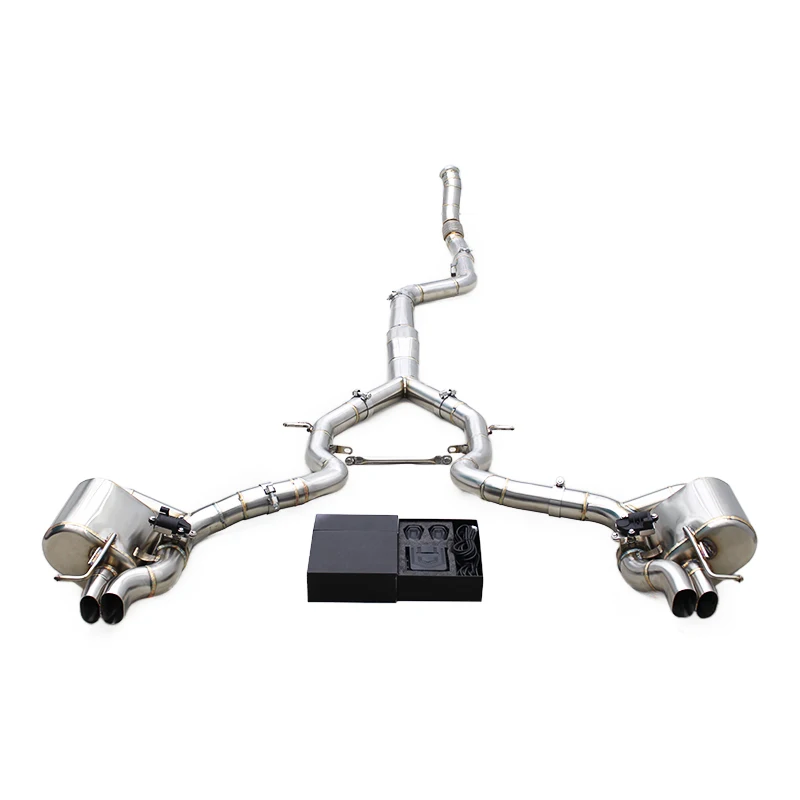 YK Stainless Steel Exhaust Pipe For Mercedes CLE53 AMG M256 3.0T 2024+ Racing Catback Exhaust