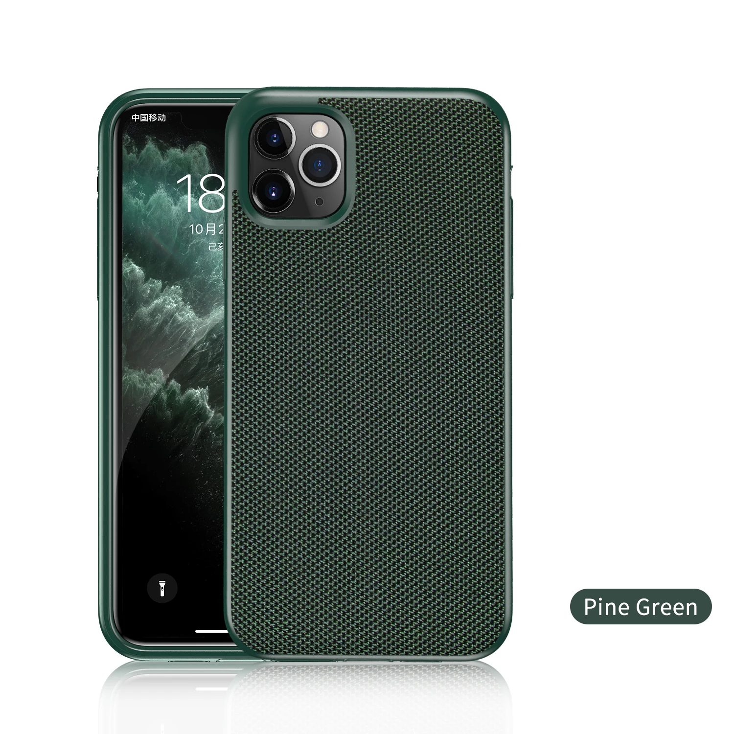 Case For Iphone 11 Pro Midnight Green Cellphone Cover For Iphone 11 Pro Max Anti Shock Tpu Pc Cases Buy Case For Iphone 11 Pro Max Midnight Green Color Phone Case