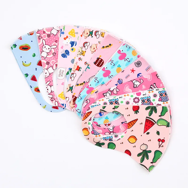 Модный дешевый защитный Пылезащитный дышащий чехол из микрофибры с мультяшным рисунком милый волоконный чехол для лица для детей